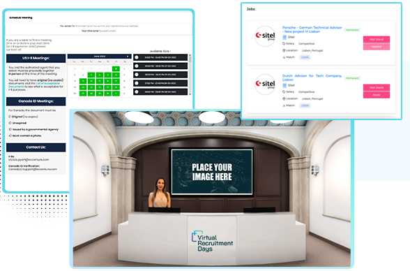 virtual job fair platform
