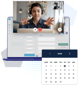 virtual career fair features