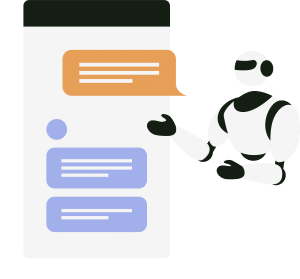 Smart ai recruiter assistant chat bot communicate with human