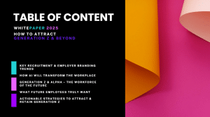 trends report 2025 table of content