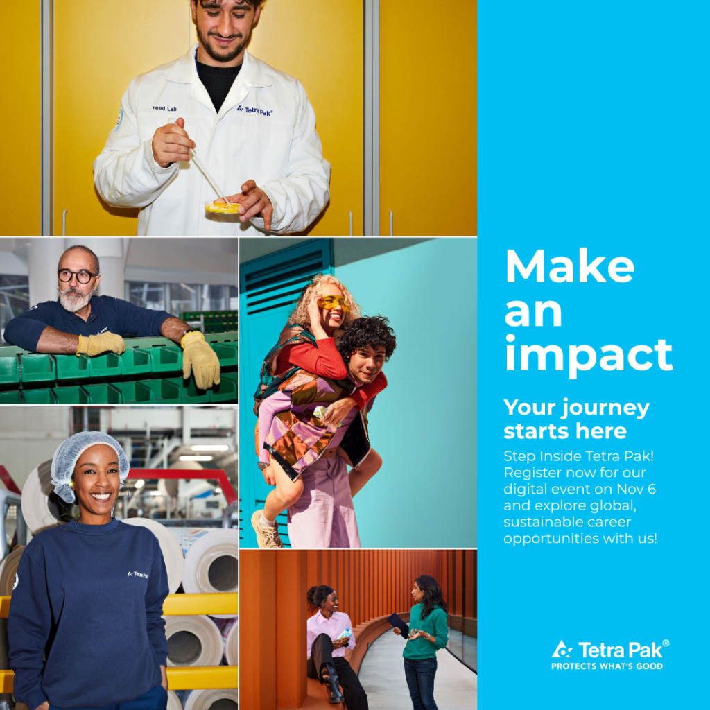 Employer branding virtual event Tetra Pak